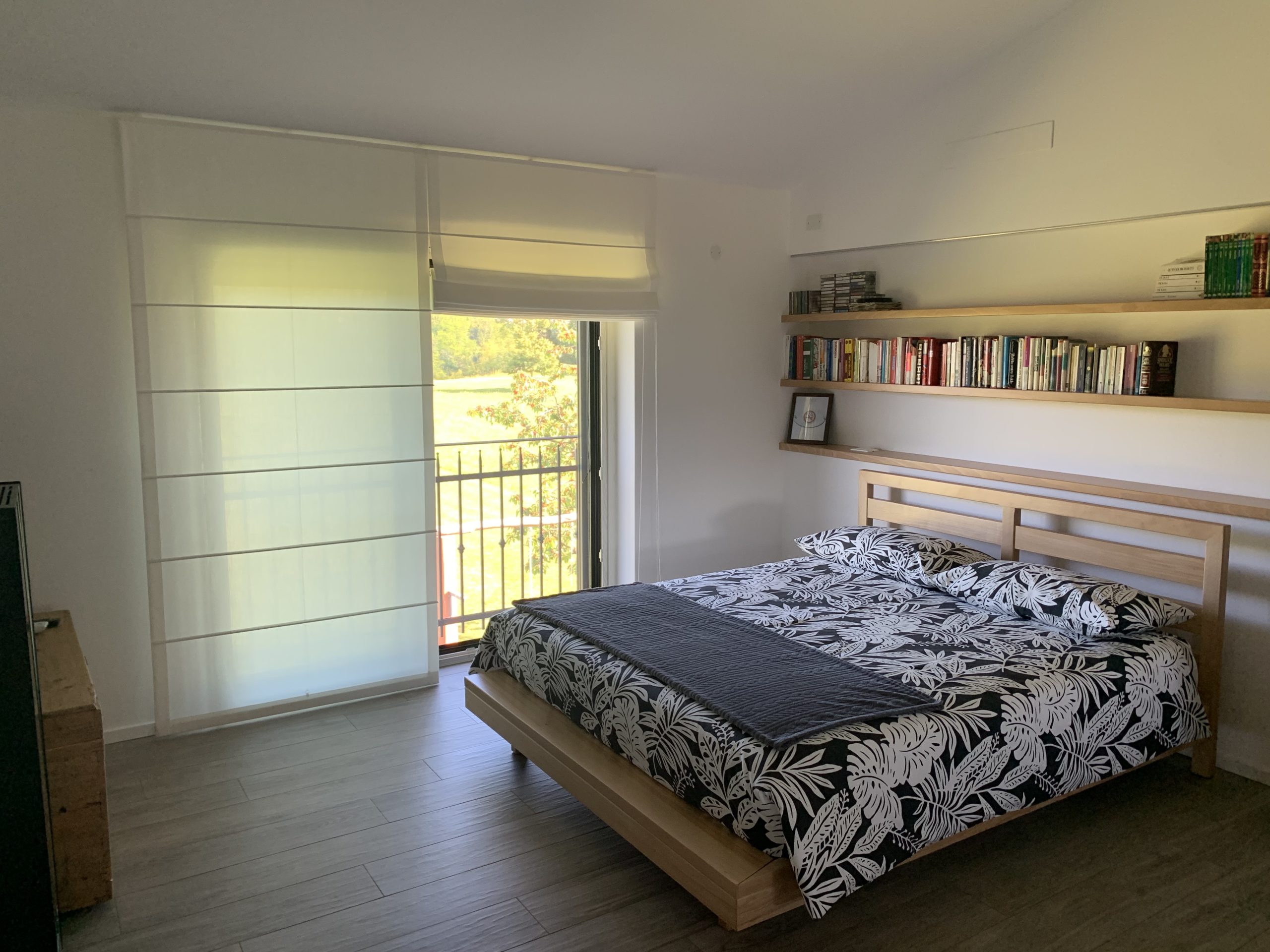 Letto Matrimoniale Vista dal SoggiornoDouble Bed View from Living Room